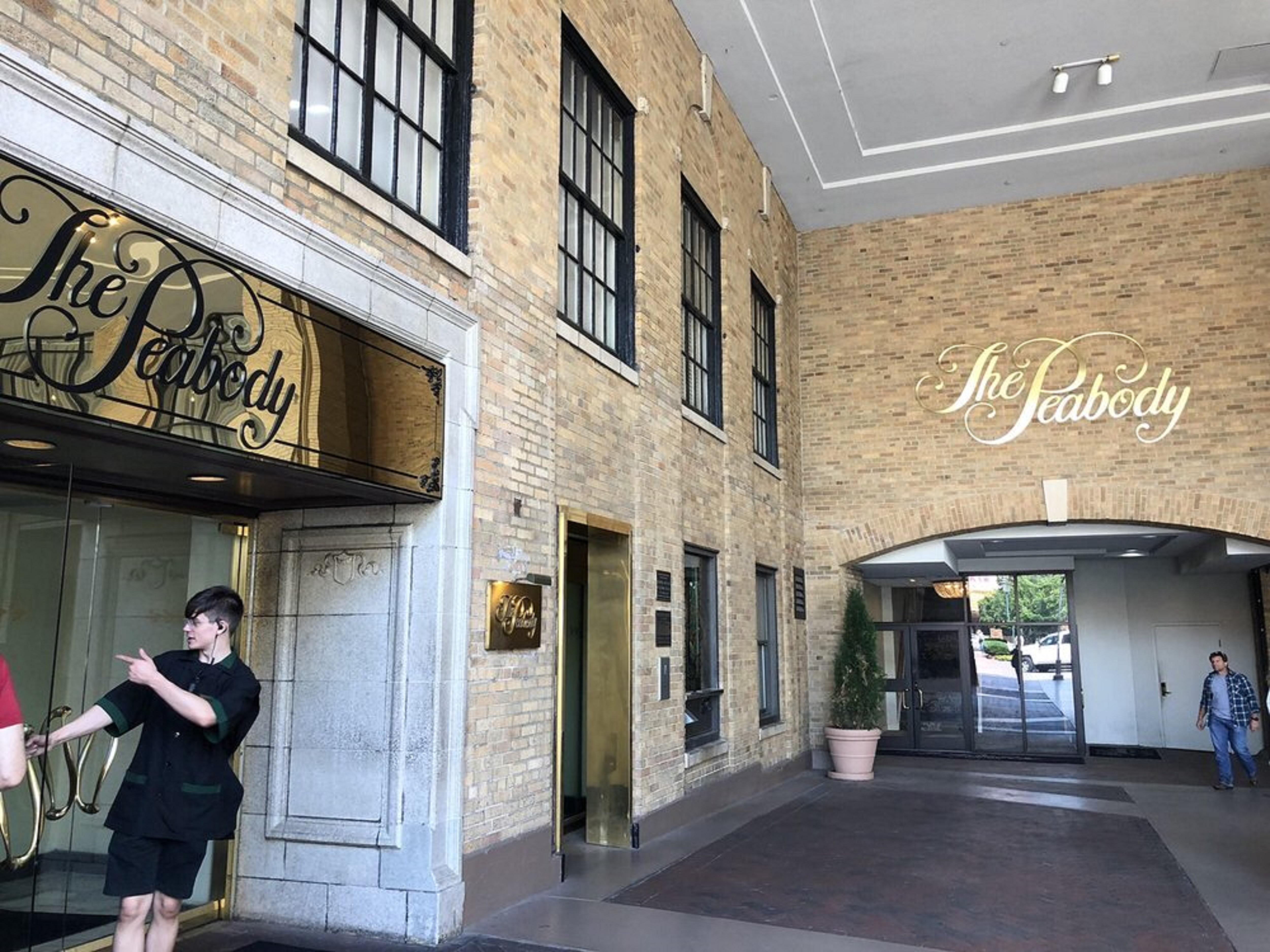 Peabody Memphis Hotel Bagian luar foto